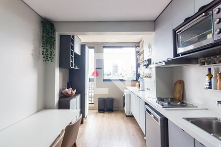 Cozinha  de apartamento à venda com 1 quarto, 40m² em Centro, Osasco