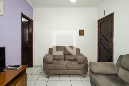 Sala de apartamento para alugar com 1 quarto, 44m² em Guilhermina, Praia Grande