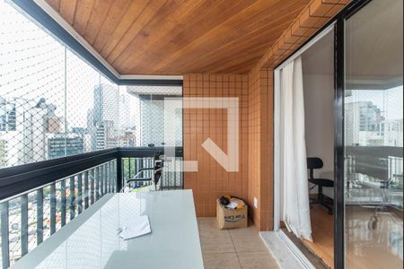 Varanda de apartamento à venda com 3 quartos, 110m² em Cidade Monções, São Paulo