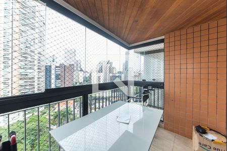 Varanda de apartamento à venda com 3 quartos, 110m² em Cidade Monções, São Paulo