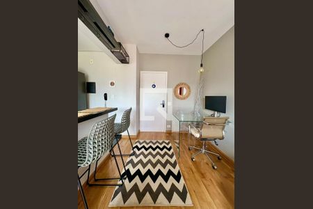 Sala de apartamento à venda com 1 quarto, 40m² em Santa Cecilia, São Paulo