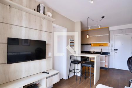 Sala de apartamento à venda com 1 quarto, 33m² em Sé, São Paulo