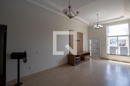 Sala e Sala de Jantar de casa de condomínio para alugar com 3 quartos, 160m² em Residencial Real Park Sumaré, Sumaré