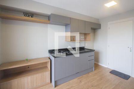 Sala/Cozinha de apartamento para alugar com 2 quartos, 36m² em Jardim Caravelas, São Paulo