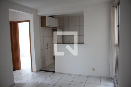 Sala de apartamento à venda com 2 quartos, 50m² em Califórnia, Contagem