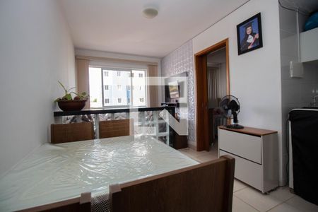 Sala de apartamento para alugar com 1 quarto, 34m² em Qn 412, Brasília