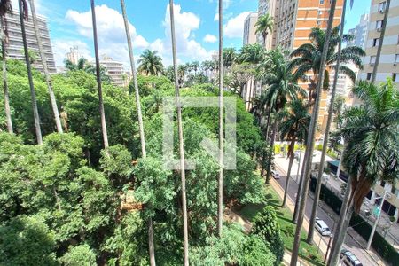 Vista da Sala  de apartamento para alugar com 4 quartos, 180m² em Cambuí, Campinas