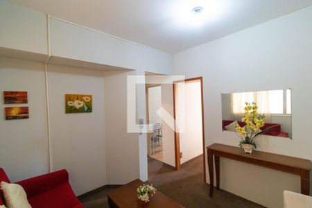 Salas de apartamento à venda com 1 quarto, 50m² em Centro, Campinas