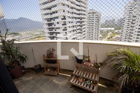 Varanda de apartamento para alugar com 3 quartos, 80m² em Recreio dos Bandeirantes, Rio de Janeiro