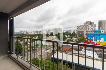 Varanda de apartamento para alugar com 1 quarto, 35m² em Santo Amaro, São Paulo