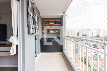 Varanda de apartamento à venda com 3 quartos, 69m² em Pres. Altino, Osasco