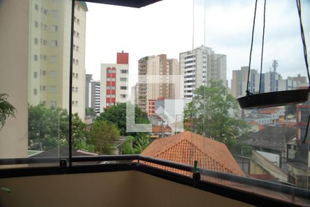 varanda da Sala de apartamento para alugar com 1 quarto, 45m² em Centro, São Bernardo do Campo