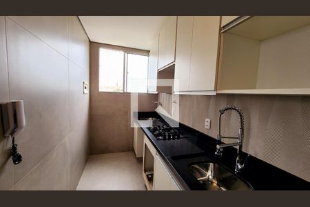 Cozinha e Área de Serviço de apartamento à venda com 2 quartos, 55m² em Recanto Quarto Centenario, Jundiaí