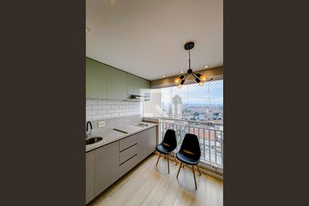 Varanda da Sala de apartamento à venda com 2 quartos, 50m² em Vila Bertioga, São Paulo