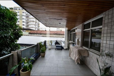 Varanda da Sala de apartamento à venda com 4 quartos, 160m² em Andaraí, Rio de Janeiro