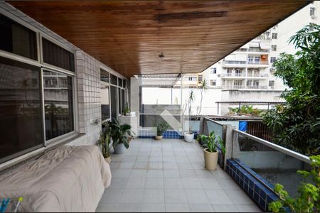 Varanda da Sala de apartamento à venda com 4 quartos, 160m² em Andaraí, Rio de Janeiro