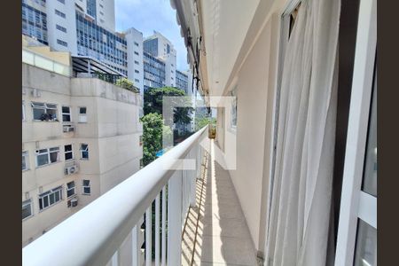 Varanda de apartamento à venda com 3 quartos, 170m² em Botafogo, Rio de Janeiro