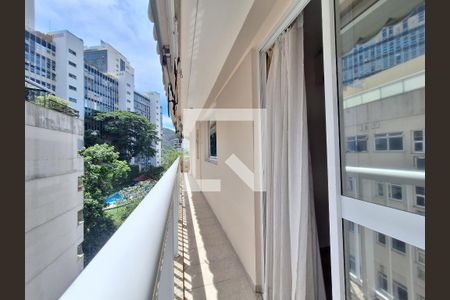 Varanda de apartamento à venda com 3 quartos, 170m² em Botafogo, Rio de Janeiro