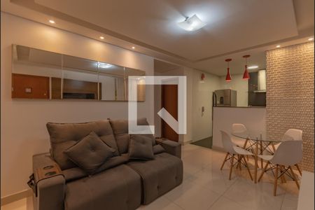 Sala de apartamento à venda com 2 quartos, 53m² em Bandeirantes (pampulha), Belo Horizonte