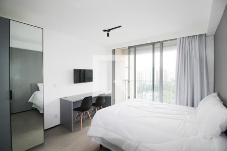 Suíte  de kitnet/studio à venda com 1 quarto, 25m² em Indianópolis, São Paulo