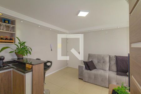 Sala de apartamento à venda com 2 quartos, 48m² em Olaria, Canoas