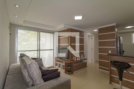 Sala de apartamento à venda com 2 quartos, 48m² em Olaria, Canoas