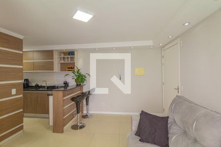 Sala de apartamento à venda com 2 quartos, 48m² em Olaria, Canoas