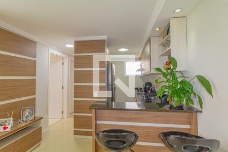 Sala de apartamento à venda com 2 quartos, 48m² em Olaria, Canoas