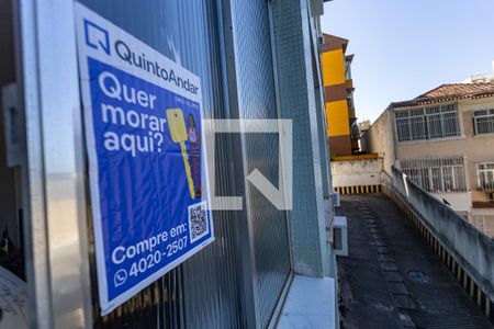 Sala Placa de apartamento à venda com 1 quarto, 50m² em Tijuca, Rio de Janeiro