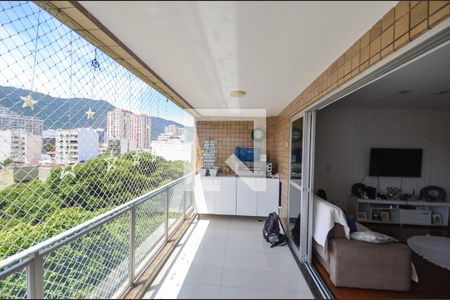 Varanda da Sala de apartamento à venda com 4 quartos, 138m² em Maracanã, Rio de Janeiro