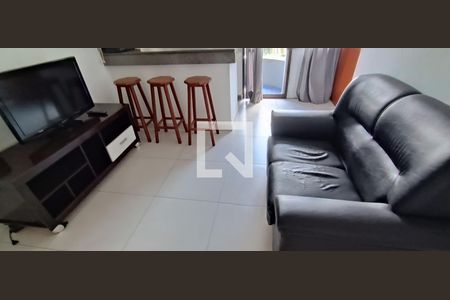 Sala/Cozinha de apartamento para alugar com 1 quarto, 34m² em Vila Suzana, São Paulo