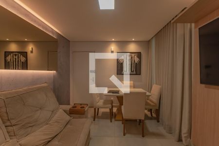 Sala de apartamento à venda com 2 quartos, 73m² em Castelo, Belo Horizonte