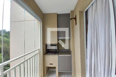 Varanda da sala de apartamento para alugar com 3 quartos, 75m² em Jardim Nova Europa, Campinas