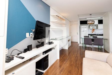 Sala de apartamento à venda com 2 quartos, 62m² em Campo Belo, São Paulo