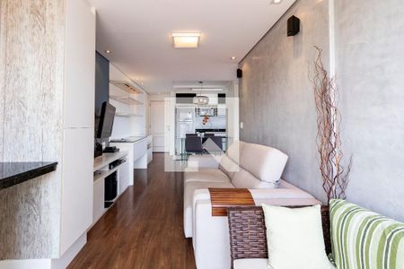 Sala de apartamento à venda com 2 quartos, 62m² em Campo Belo, São Paulo