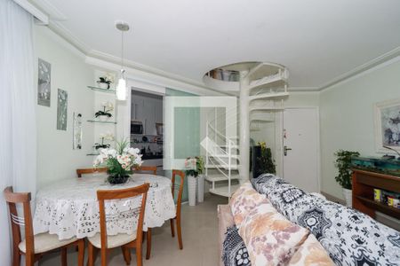 Sala de apartamento à venda com 3 quartos, 132m² em Jardim Henriqueta, Taboão da Serra