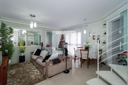 Sala de apartamento à venda com 3 quartos, 132m² em Jardim Henriqueta, Taboão da Serra