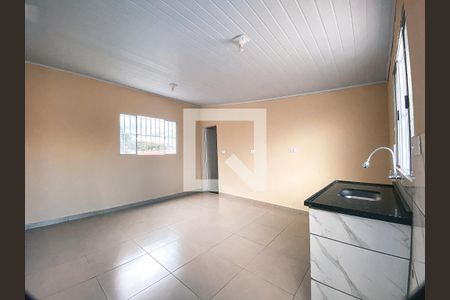 Sala/Quarto/Cozinha de casa para alugar com 1 quarto, 40m² em Rio Pequeno, São Paulo