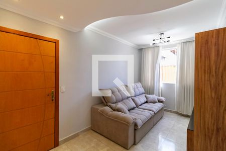 Sala de apartamento à venda com 2 quartos, 75m² em Arvoredo, Contagem