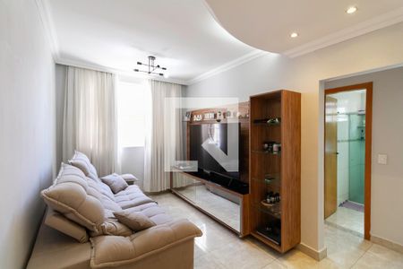 Sala de apartamento à venda com 2 quartos, 75m² em Arvoredo, Contagem