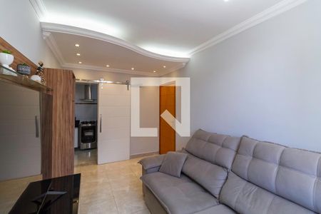 Sala de apartamento à venda com 2 quartos, 75m² em Arvoredo, Contagem