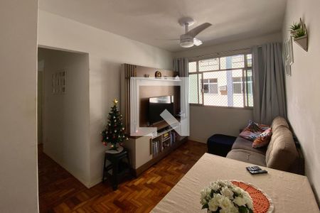 Sala de apartamento à venda com 2 quartos, 55m² em Laranjeiras, Rio de Janeiro