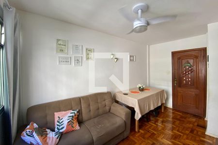 Sala de apartamento à venda com 2 quartos, 55m² em Laranjeiras, Rio de Janeiro