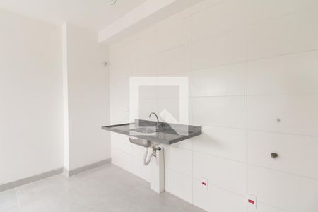 Studio - Cozinha de kitnet/studio para alugar com 1 quarto, 30m² em Vila Carrão, São Paulo