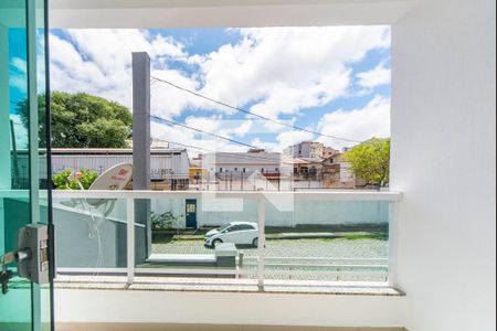 Varanda da Sala de casa à venda com 2 quartos, 128m² em Vila Humaita, Santo André