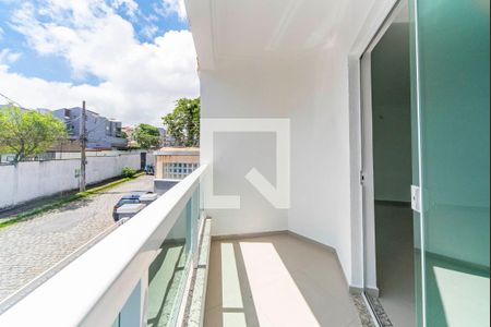 Varanda da Sala de casa à venda com 2 quartos, 128m² em Vila Humaita, Santo André