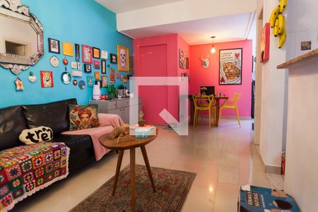 sala de casa de condomínio à venda com 3 quartos, 126m² em Vila Madeira, Nova Lima