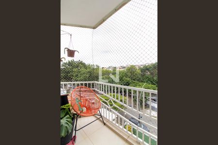 Varanda  de apartamento para alugar com 3 quartos, 123m² em Parque Brasília, Campinas