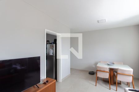 Sala de apartamento à venda com 3 quartos, 76m² em Candelária, Belo Horizonte