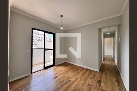 Sala de apartamento para alugar com 2 quartos, 59m² em Campestre, Santo André